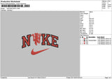 Nike Red Devil Embroidery File 6 sizes