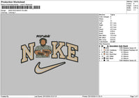 Nike Rod V3 Embroidery File 6 sizes