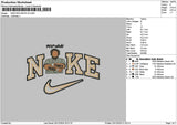 Nike Rod V3 Embroidery File 6 sizes