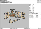 Nike Rod V3 Embroidery File 6 sizes