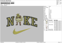 Nike Sherk v2  Embroidery