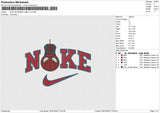 NIKE SPIDEMAN CIBBY V2 Embroidery File 6 size