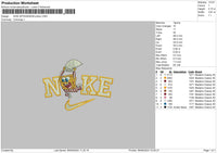 Nike Sponge 0609 Embroidery File 6 sizes