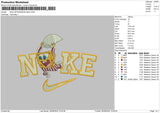 Nike Sponge 0609 Embroidery File 6 sizes