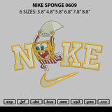 Nike Sponge 0609 Embroidery File 6 sizes