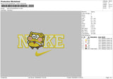 Nike Sponge V5 Embroidery File 6 sizes