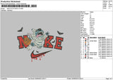 Nike Stitch Blood 02 Embroidery File 6 sizes