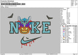 Nike Sitch Blood Embroidery File 6 sizes