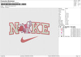 NIKE STITCH noface Embroidery File 6 size