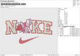 NIKE STITCH noface Embroidery File 6 size