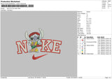 Nike Stitchsally Embroidery File 6 sizes