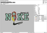Nike Jenessa Embroidery File 6 sizes