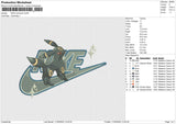 NIKE Umbreon Embroidery File 6 size