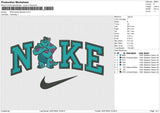 NIKE MONSTER AND SULLEY MONSTER V2 COUPLE Embroidery File 6 size