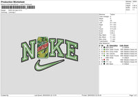 Nike Mtn Embroidery File 6 sizes