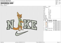 NIKE NICK Embroidery File 6 size