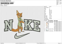NIKE NICK Embroidery File 6 size