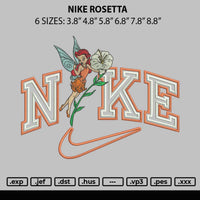 Nike Rosetta Embroidery File 6 size
