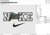 NIKE Suzuki motor v2 Embroidery File 6 size