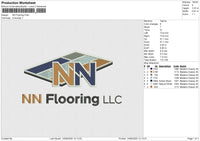 NN Flooring Embroidery File 6 size