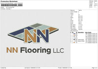 NN Flooring Embroidery File 6 size
