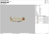 Nuestrotext Embroidery File 6 sizes