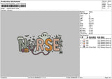 Nursetext 2609 Embroidery File 6 sizes