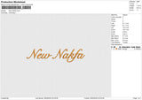 New Nakfa Embroidery File 6 size