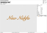 New Nakfa Embroidery File 6 size