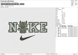 Nike Black Dragon v2 Embroidery File 6 sizes