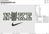 Nike Black Dragon v2 Embroidery File 6 sizes