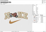 Nike CBR650R Embroidery File 6 size