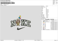 Nike Carl V03 Embroidery File 6 sizes