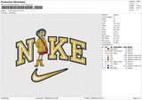 Nike Caroline v4 Embroidery File 6 size