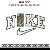 Nike Dew Embroidery File 6 sizes