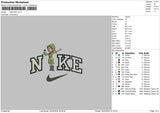 Nike Ellie 03 Embroidery File 6 sizes