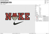 Nike Freddy Embroidery File 6 size