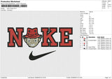 Nike Freddy Embroidery File 6 size