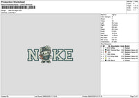 Nike Hk Eagle Embroidery File 6 sizes