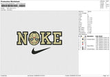 Nike Jason embroidery File 6 size