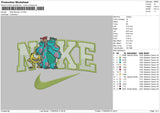 Nike Monster V4 Embroidery File 6 sizes