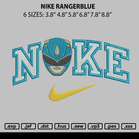 Nike Rangerblue Embroidery File 6 sizes