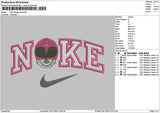 Nike Rangerpink Embroidery File 6 sizes