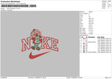 Nike Strawberry V4 Embroidery File 6 sizes