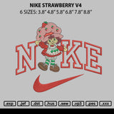 Nike Strawberry V4 Embroidery File 6 sizes