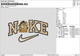 Nike Pumbaa Embroidery File 6 sizes