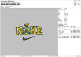 Nike Wolferine0209 Embroidery File 6 sizes