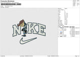 Nike Wybie v4 Embroidery File 6 size