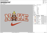 Nike Anger Embroidery File 6 size