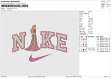 Nike Aurora Embroidery File 6 size